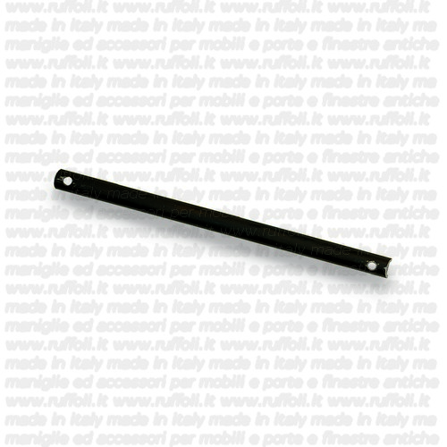 Ivilon Asta Per Tenda Telescopica Nera | Design Moderno Con Pomello A Urna | Diametro 2,5 Cm Regolabile Da 150 A 280 Cm